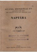 Schück Jenő - Az 5726. zsinagógai év naptára