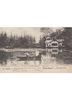  - Sz. Regen - Stadtparkteich / Szász-Régen - Városligeti tó (képeslap),  0 antikvár könyv