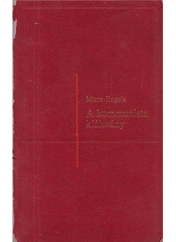 Marx-Engels - A kommunista kiáltvány, Budapest 1973 antikvár könyv