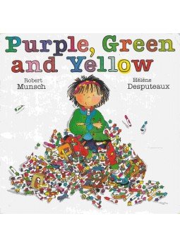 Robert Munsch - Purple, Green and Yellow Robert Munsch - Purple, Green and Yellow, 2000 antikvár könyv