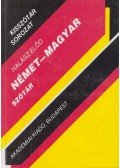 Halász Előd - Német-magyar szótár