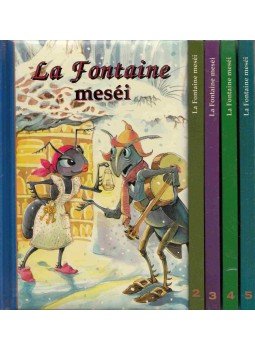  - La Fontaine meséi I-V.,  0 antikvár könyv