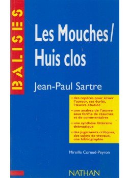 Mireille Cornud-Peyron - Les mouches / Huis clos, Jean-Paul Sartre, Paris 1991 antikvár könyv
