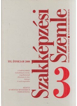 Benedek András - Szakképzési Szemle 2000/3,  2000 antikvár könyv