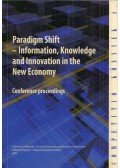 Hámori Balázs,Czeglédi Pál,Jankovics László,Sági Balázs - Paradigm Shift - Information, Knowledge and Innovation in the New Economy