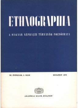 Hofer Tamás - Ethnographia 1979/3 Hofer Tamás - Ethnographia 1979/3, Budapest 1979 antikvár könyv
