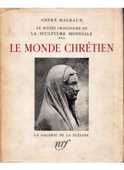 André Malraux - Le musée imaginarie de la sculpture mondiale III. - Le monde chrétien,  1954 antikvár könyv