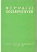 Takács Lajos - Néprajzi közlemények XIV./3-4.