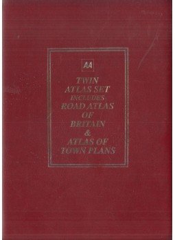  - Twin Atlas Set Includes Road Atlas of Britain & Atlas of Town Plans, Basingstoke 1997 antikvár könyv