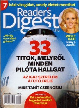 Zsámboki Péter - Reader's Digest 2011. május Zsámboki Péter - Reader's Digest 2011. május, Budapest 2011 antikvár könyv