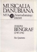 Sas Ágnes - Joseph Bengraf (1745-1791): Six Quartets