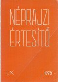 Hoffmann Tamás - Néprajzi értesítő 1978.