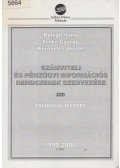 Balogh Ilona,Ferke György,Keresztes József - Számviteli és pénzügyi információs rendszerek szervezése