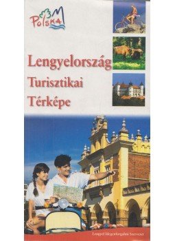 - Lengyelország turisztikai térképe - Lengyelország turisztikai térképe, Varsó 2004 antikvár könyv