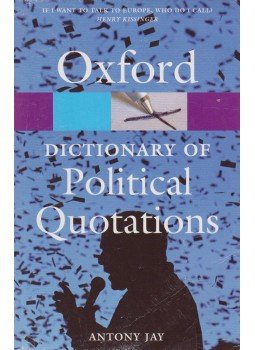  - Oxford Dictionary of Political Quotations, Oxford 2007 antikvár könyv