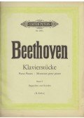 Ludwig van Beethoven - Beethoven - Klavierstücke Piano pieces - Morceaux pour piano - Band I