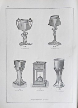  - A Szandrik Magyar Ezüst- és Fémárugyár Rt. képes árjegyzéke (1914), Budapest 1914 antikvár könyv