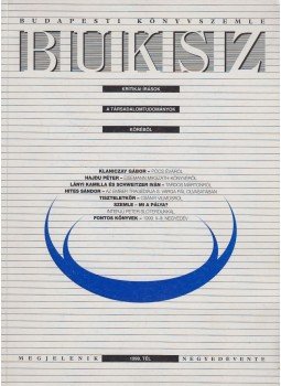Bodnár M. István, Pajkossy Gábor - BUKSZ 1999. tél Bodnár M. István, Pajkossy Gábor - BUKSZ 1999. tél, Budapest 1999 antikvár könyv