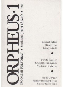 Zimonyi Zoltán - Orpheus 1991/1. Zimonyi Zoltán - Orpheus 1991/1., Miskolc 1991 antikvár könyv