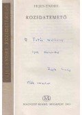 Fejes Endre - Rozsdatemető (dedikált)