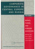 Roman Frydman,Cheryl W. Gray,Andrzej Rapaczynski - Corporate Governance in Central Europe and Russia vol.1