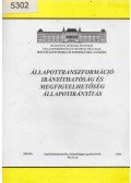 Dr. Szilágyi Béla (szerk.) - Állapottranszformáció, irányíthatóság és megfigyelhetőség, állapotirányítás