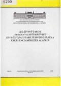 Dr. Szilágyi Béla (szerk.) - Jelátvivő tagok frekvenciafügvényei