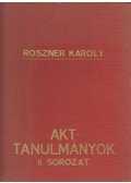 Elek Artúr - Roszner Károly: Akt-tanulmányok II. sorozat