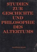 J. Harmatta - Studien zur Geschichte und Philosophie des Altertums