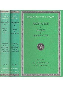 Aristotle - Physics Volume I-II. Aristotle - Physics Volume I-II., Cambridge 1980 antikvár könyv