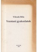 Vilcsek Béla - Verstani gyakorlatok (dedikált)