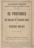 Oscar Wilde - De Profundis / The Ballad of Reading Gaol