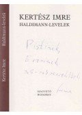 Kertész Imre - Haldimann-levelek (dedikált)