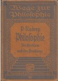 Paul Natorp - Philosophie - Ihr Problem und ihre Probleme