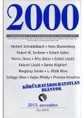 Barabás András - 2000 Irodalmi és társadalmi havi lap 2015. november