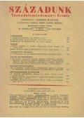 Vámbéry Rusztem - Századunk 1934. október