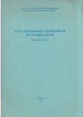 Csetri Lajos - Acta Historiae Litterarum Hungaricarum Tomus XVIII.