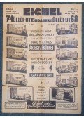 - Az Eichel bútorgyár kétoldalas hirdetési plakátja (1930 körül)