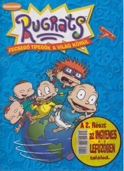  - Rugrats - Fecsegő tipegők 1-20. rész, Budapest 2002 antikvár könyv
