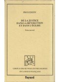 Pierre-Joseph Proudhon - De la justice dans la révolution et dans l'église Tome second