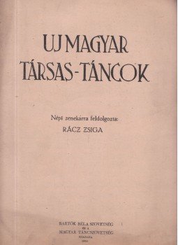  - Uj magyar társas-táncok, Budapest 1950 antikvár könyv