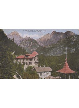  - A Magas Tátra, Tarpatakfüred / Die Hohe Tatra (képeslap), Budapest 1917 antikvár könyv