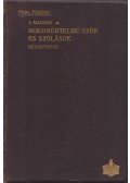 Póra Ferenc - A magyar rokon értelmű szók és szólások kézikönyve