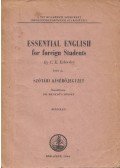 Hegedüs József - Essential English for Foreign Students Book 2. - Szótári kísérőjegyzet