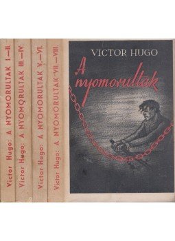 Victor Hugo - A nyomorultak I-VIII. (négy kötetben), Budapest 0 antikvár könyv