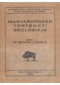 Dr. Benda László - Magyarország történeti geológiája
