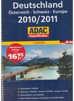  - ADAC SuperStraßen - Deutschland - Österreich - Schweiz - Europa, Ostfildern 2013 antikvár könyv