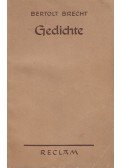 Brecht, Bertolt - Gedichte