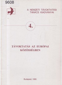  - Távoktatás az európai közösségben, Budapest 1995 antikvár könyv