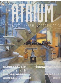 Tordai Tamás (főszerk.), Bakonyi Gyöngyi (fel. szerk.) - Atrium 1995/1. május Tordai Tamás (főszerk.), Bakonyi Gyöngyi (fel. szerk.) - Atrium 1995/1. május, Budapest 1995 antikvár könyv